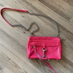 Rebecca Minkoff Mini Crossbody M.A.B in Hot Pink